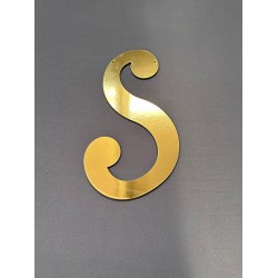 Ahşap Gold Harf Seti